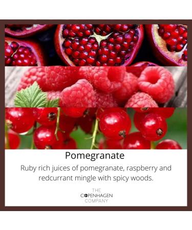 Luxury Pomegranate Scented Candle | Hotel Collection | 45 Hours Burn Time | The Copenhagen Company - Buy Online on SooperMarket.com