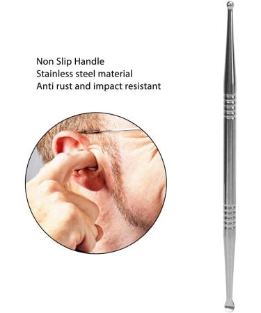 Wooxgehm Ear Acupuncture Dot - Double Head Pain Relief Massager | Rust-Free Shockproof & Ergonomic Design - Buy Online on SooperMarket.com