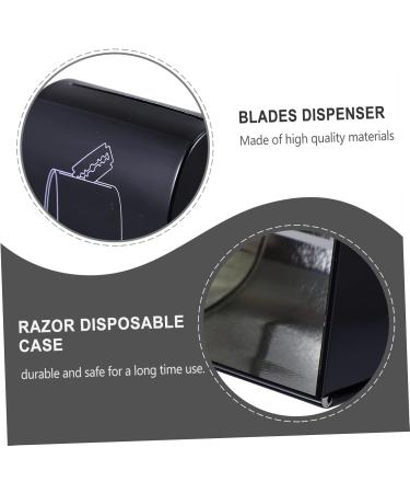 PopetPop Razor Blade Disposal Box - Safe Storage for Used Blades & Sharp Objects | 6 STK Klinge Container - Buy Online on SooperMarket.com