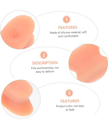 FOMIYES 8pcs Silicone Gel Toe Separator Pedicure Tools - Bunion Relief & Hammer Toe Straightener | Hallux Valgus Orthotics Divider - Buy Online on SooperMarket.com