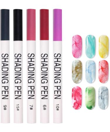 5 Pcs Fine Tip Nail | Smudge for Nail Nail Art Pens in 15 Vibrant Colors | Fine Tip Nail Art for Nail Painting Nail Graffiti Nail Art Supplies 15Pcs No UV LED Needed Kot-au - Buy Online on SooperMarket.com