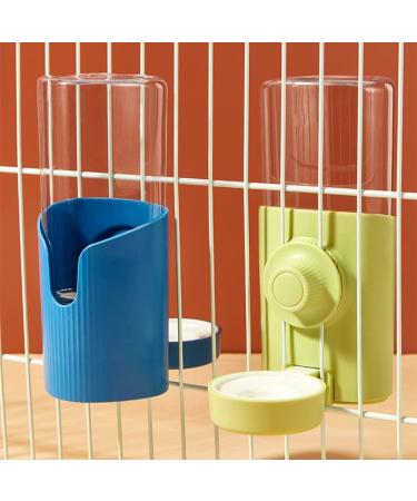 Rabbit Water Bottle 600ml/21oz Guinea Pig Water Bottle Non Drip Rabbit Water Feeder Free Standing Small Animal Water Bottle for Dog Cat Guinea Pig Rabbit Hamster and the Other Small Animals(Blue) - Buy Online on SooperMarket.com