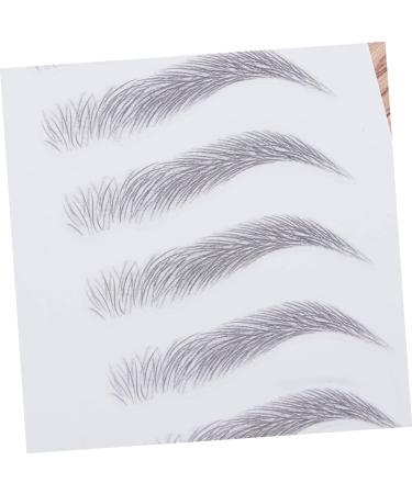 Gogogmee 2pcs 3d Stickers 3d Brow Stickers Brow Shaper Brow Tool Water Proof Template 6d - Buy Online on SooperMarket.com