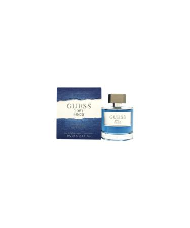 GUESS Factory Men's Guess 1981 Indigo 3.4 oz 100 ml Eau De Toilette Spray for Men 10009396