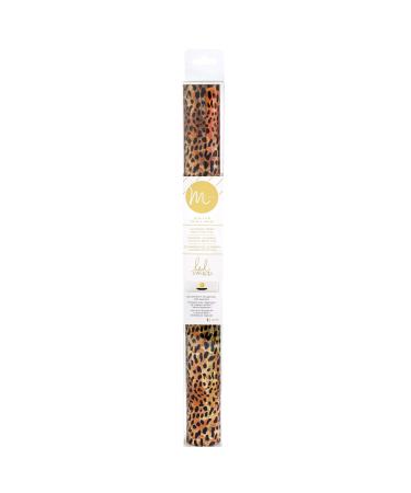Heidi Swapp 314494 Wheel Mink-Reactive Wheel-12 Inch 6 Feet  Leopard 6' Roll