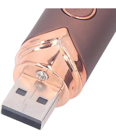 Blush Brush Electric Makeup Brush Portable Ergonomic Grip Safe 10 Levels for Airbrush for Contouring (Brown) - Buy Online on SooperMarket.com