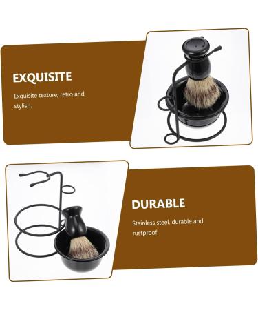3 Sets Men's Beard Grooming Kit | Durable Brushes & Shaving Bowl | International Shipping Available - Buy Online on SooperMarket.com
