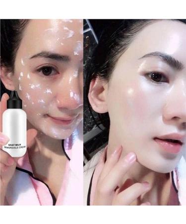 miduoidn Professional Lazy Face Foundation Revitalizing Makeup Base Moisturizing Beauty Primer Multi-functional Goat Milk Creams - Buy Online on SooperMarket.com