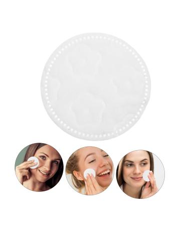 FRCOLOR 4pcs Cotton Pad Set - Round Makeup Remover & Exfoliating Pads for Face Masks - Pure White Disposable Cleansing Rounds - Buy Online on SooperMarket.com