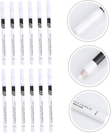 NOLITOY 12pcs Eyeliner Pencil Eyeshadow Highlighters Micro Brow Pen Lying Silkworm Pen Active Eyeliner Brush - Buy Online on SooperMarket.com