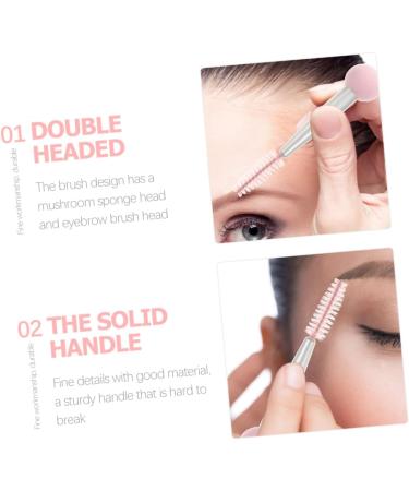 Gogogmee 6pcs Sponge Makeup Brush Eyebrow Sponge Brush Eyelash Mascara Make up Sponges Makeup Puffs Nylon - Buy Online on SooperMarket.com