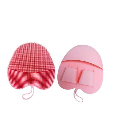 Dajidafu Unisex Silicone Facial Cleaning Brush Washing Brushes Exfoliating Universal Pore-shrinking Tools Bathroom Hotel