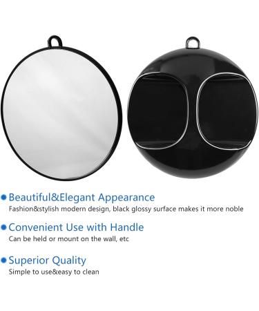 Beauty Mirror Professional Hand held Round Mirror with Handle for Personal & Hair Salon Use - Buy Online on SooperMarket.com