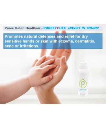 Buy Purefypro Hand and Skin Cleanser 100ml 2pk - Deep Cleansing Aersol Spray with Hypochlorous Technology | Non-Irritating & No Residue - Buy Online on SooperMarket.com