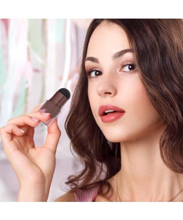 Healvian Hairline Shadow Powder Sticks Instantly Hair Shadow Waterproof Hair Root Concealer For Women Men 2Pcs Black - Buy Online on SooperMarket.com