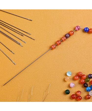 Acne Needle Set - 3PCs Pearl Needles & 30 Big Eye + Straight Needles for Jewelry Making | Easy Threading - Buy Online on SooperMarket.com