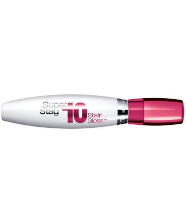 Maybelline New York Superstay 10 hour Stain Gloss Refreshing Red 0.35 Fluid Ounce