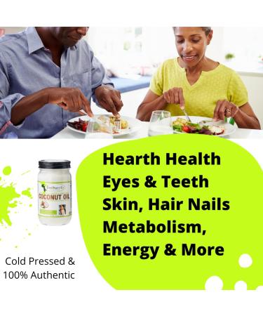 Juka's Organic Coconut Oil - 100% Organic, Unprocessed, Unrefined, Extra Virgin & Cold Pressed - 16.9 oz - Buy Online on SooperMarket.com