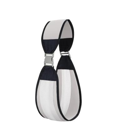TOYMIS Portable Baby Carrier One Shoulder Carrier Baby Toddler Sling Carrier for Newborn Infant Toddler 4-36 Months (Grey)