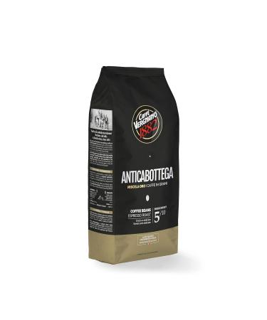 Caff Vergnano 1882 Coffee Beans - 1kg Anticabottega Pack | Premium Italian Coffee for International Shipping - Buy Online on SooperMarket.com