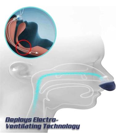 2 in 1 Electronic Anti Snoring Nose Clip | Stop Snoring Aid | Portable Nose Health Care Device - Green - Buy Online on SooperMarket.com