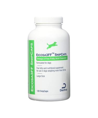 Dechra Eicosa3FF SnipCaps (Large), for Dogs Over 30lbs 120 Count