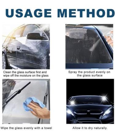 60/120ml Car Glass Waterproof Coating Agent Auto Fog Rain Repellent Spray Remover Windshi Rain for Windows I0E7 Nano As Shown 120ml - Buy Online on SooperMarket.com