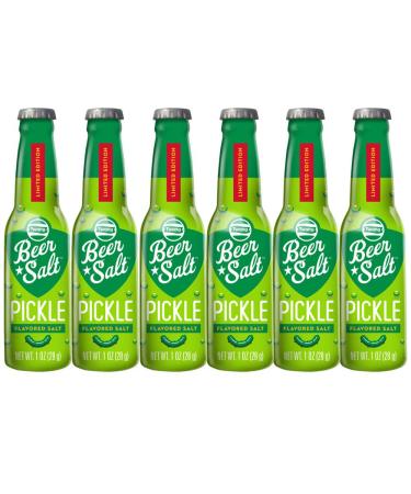 Twang Pickle Beer Salts Pickled Flavored Beer Salts Pack of 6 Bottles 1.0 oz Each Bottle