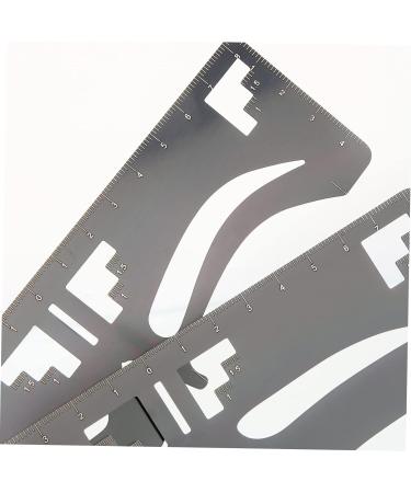 Beavorty 6 Pcs Eyebrow Ruler Molds Eyebrow Shaping Stencil Eyebrow Makeup Tools Eyebrow Trimming Card - Buy Online on SooperMarket.com