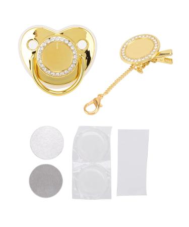 Schnuller Clip Set for Babies - Stylish Bling Pacifier Ergonomic & Safe Design | Beautiful Photography - Buy Online on SooperMarket.com