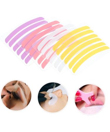 BELLIFFY 12 Pairs Eyelash Tape Lash Lift Perming Stripes Eyelash Perming Tool Eyelash Perming Rods Lash Lifting Tool Eyelash Beauty Tool Lash Perming Pads Silicone Eyelash Lift Pads - Buy Online on SooperMarket.com