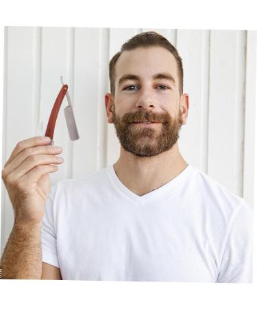 Premium Stainless Steel Shaving Razor & Trimmer for Men | Straight Razor Shaving | Barber-Grade Shaver for Precision Grooming - Buy Online on SooperMarket.com