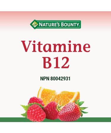 Nature's Bounty Vitamin B12 Supplement Helps maintain good health 75 Gummies - Buy Online on SooperMarket.com
