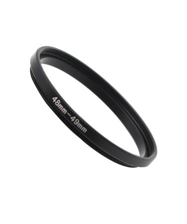 Mecion Step Up Rings Adapter 48mm to 49mm Step-Up Lens Adapter Ring For Filters