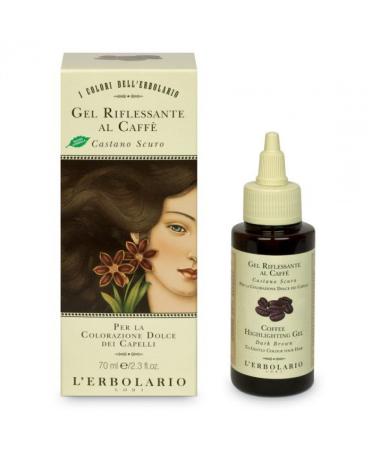 L'ERBOLARIO GEL Riflessante capelli al Caff 70ml colore Castano scuro