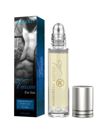 Pheromone Perfume Enhanced Scents Pheromones for Women Long-lasting and Personal Roll-on Perfume Portable Perfume Female Cologne for Women to Attract Men (0.33Oz) (1 pcs-Men)