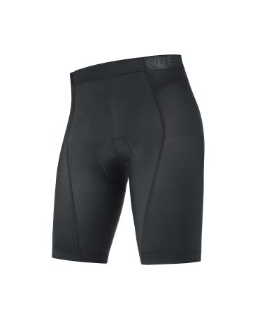 GORE WEAR C5 Ladies Cycling Shorts with Seat Insert Medium Black