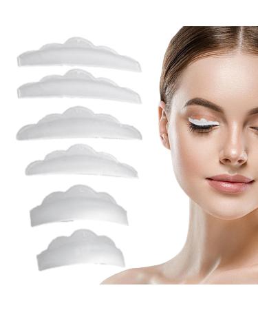 puzzlegame Eyelash Pads - Lash Lift Curler Pad | Curls Eyelash Lifting Tools Reusable Soft Eyelash Separator Tool for Eyelash Lifting