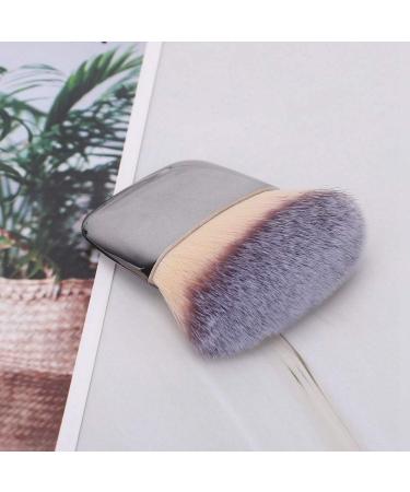 Verdant Touch Makeup Tool Mini Multifunctional Makeup Brush Loose Powder Blush Foundation Beauty Tool Silver - Buy Online on SooperMarket.com