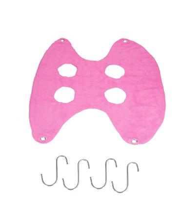 Zwzrfmzhml Dog Care Hammock - Pet Fur Care Harness & Nail Cutting Tool in Rose Red | Ideal for Pet Groomers - Buy Online on SooperMarket.com