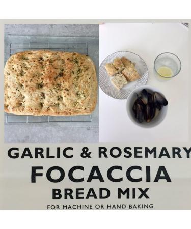 Wright's | Garlic & Rosemary Focaccia Bread Mix 10X500g | Baking Success Guaranteed | Suitable for Vegetarians - Buy Online on SooperMarket.com