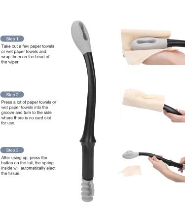 Toilet Paper Wiping Aids for Comfort - Long-Range Self-Help Toilet Aids for Seniors Pregnant Women & Mobility Patients - Buy Online on SooperMarket.com
