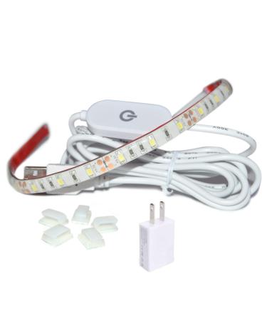 WENICE Sewing Machine Light  dimmable LED Light Strip for Decorative Purposes Cold White 6500k with Touch dimmer Fits Sewing Machines