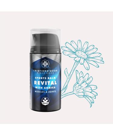 Arnica and Horse Chestnut Body Cream Extra Strong Herbal Deep Relief For Bruises Sports Balm Revital 100ml Cristinenmoor
