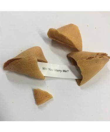 VictoryStore Wedding Proposal: Will You Marry Me Fortune Cookie With Message Inside (1 Cookie) - Buy Online on SooperMarket.com