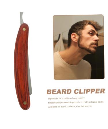 Premium Stainless Steel Shaving Razor & Trimmer for Men | Straight Razor Shaving | Barber-Grade Shaver for Precision Grooming - Buy Online on SooperMarket.com