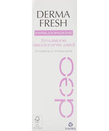 Dermafresh Hyper-Sweating Feet Emulsion Deodorant - 100ml for Excessive Sweat & Odor Relief | Best Foot Care Solution - Buy Online on SooperMarket.com