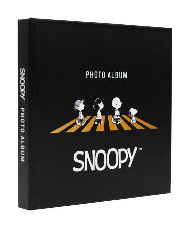 Grupo Erik Official Snoopy Self-Adhesive Photo Album - 6.3 x 6.3 Inch / 16 x 16 cm / 22 Pages - Hardcover - Photo Book - Snoopy Gifts - Personalised Gifts - Friend Gifts