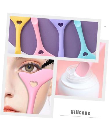 Baluue 4 Pcs Eyeliner Face Cream Applicator Cosmetics Tools Mask Applicator Brush Makeup Stencil - Buy Online on SooperMarket.com