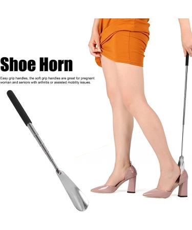 Cutulamo Telescopic Shoe Horn with Long Handle for Elderly & Pregnant Women - Buy Online on SooperMarket.com